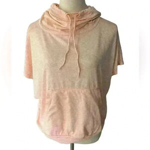 Prana Oceane Pullover Hoodie Peach Color Kangaroo Pocket Women’s Large